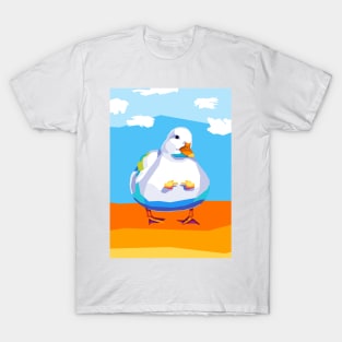 Cute Duck Pop Art T-Shirt